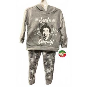 Elf Sweatshirt and Pant Set NWT Size 4